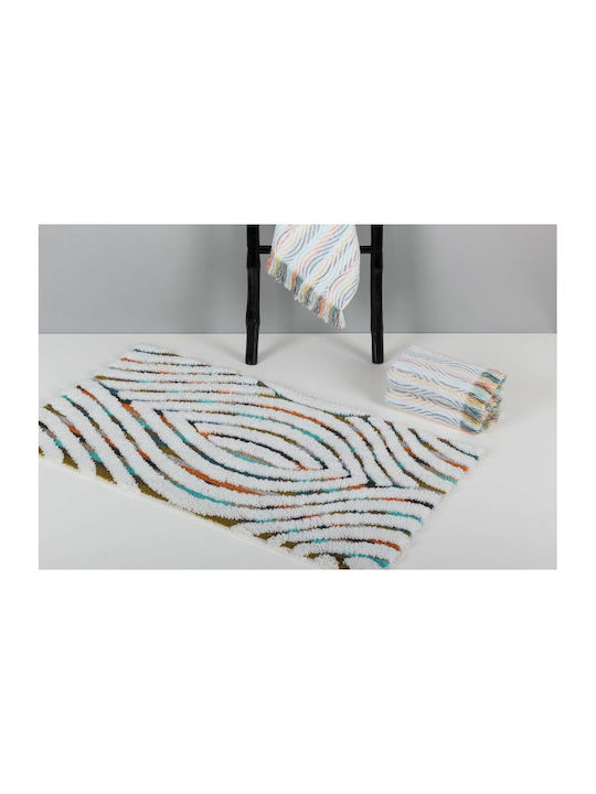 Sorema Bath Mat Geo Multicolour 50x80cm