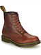 Dr. Martens 1460 Men's Leather Military Boots Brown