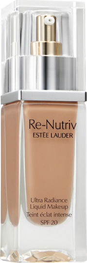 Estee Lauder Re-Nutriv Ultra Radiance Liquid Foundation SPF20 4n1 Shell Beige 30ml