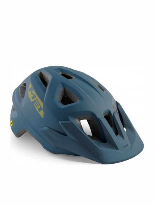MET Echo Κράνος Ποδηλάτου Βουνού Petrol Blue/Matt