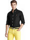 Ralph Lauren Men's Shirt Long Sleeve Cotton Black