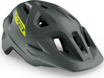 MET Echo Mountain Bicycle Helmet Gray