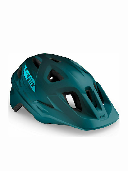 MET Echo Κράνος Ποδηλάτου Βουνού Petrol Blue/Matt