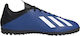 Adidas X 19.4 TF Scăzut Pantofi de Fotbal cu clești mulați Albastru Regal / Albastru Noros / Negru De Bază