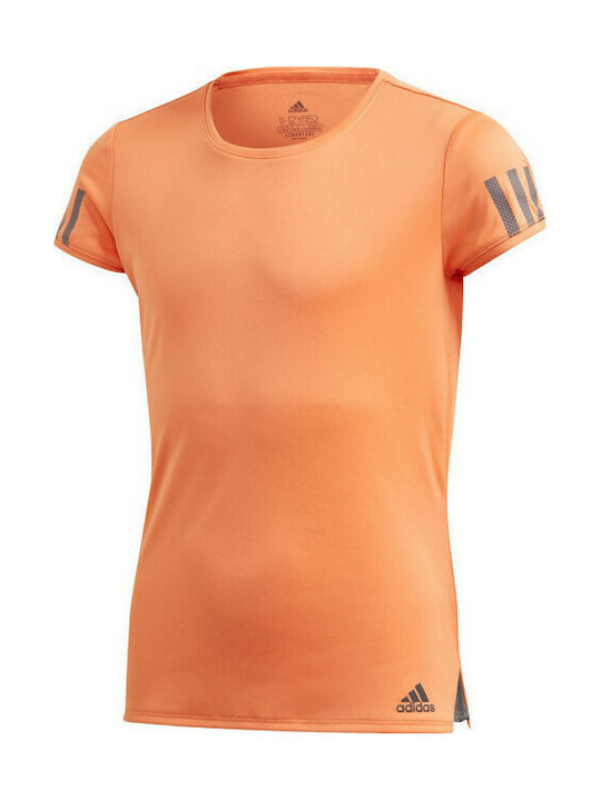 Adidas Kids T-shirt Orange Club Tennis Tee