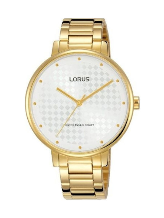 Lorus Uhr mit Gold Metallarmband RG268PX9