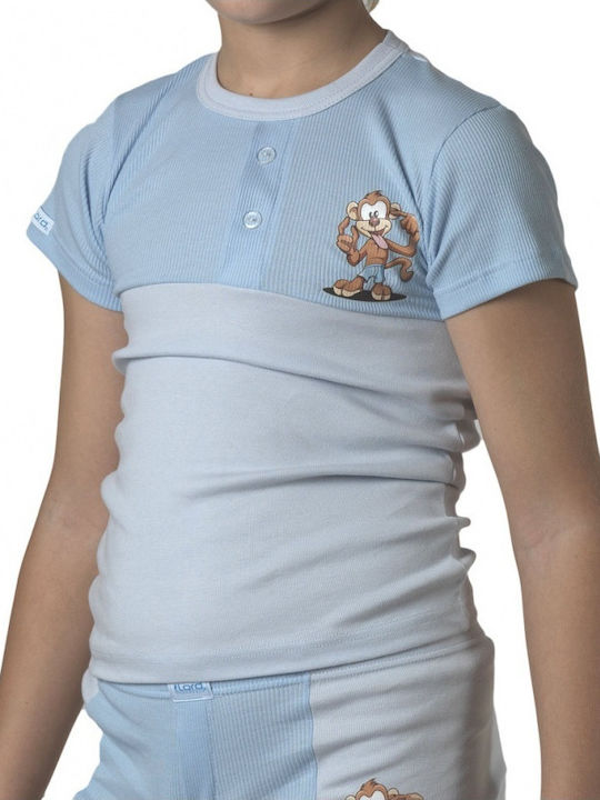 Lord 8373 Kids' Undershirt Blue