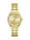 Guess Uhr mit Gold Metallarmband