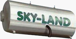 Skyland BLGL Boiler Ηλιακού 150lt Glass Διπλής Ενέργειας