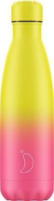 Chilly's Gradient Neon Μπουκάλι Θερμός 0.5lt