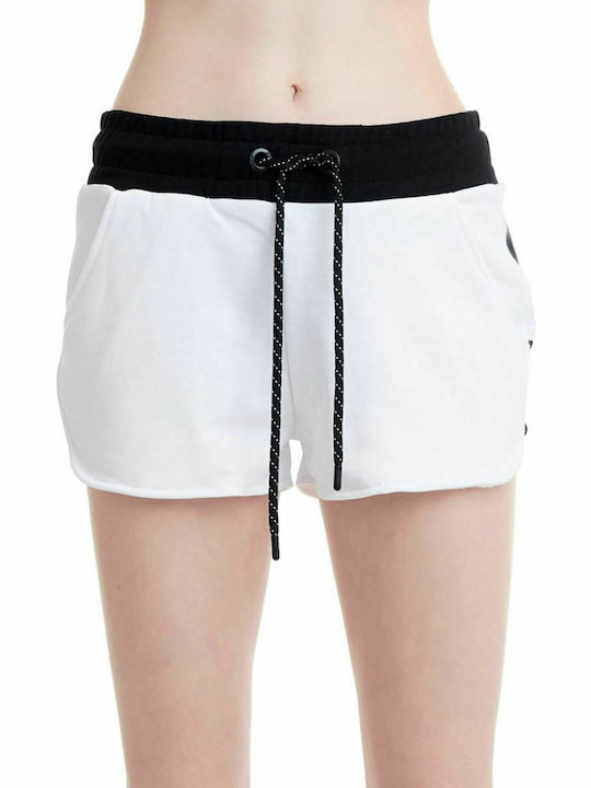 BodyTalk 1201-905005 Women's Sporty Shorts Whit...