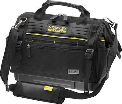 Stanley Fatmax Tstak Τσάντα Εργαλείων Ώμου Μαύρη Μ45xΠ30xΥ25εκ.