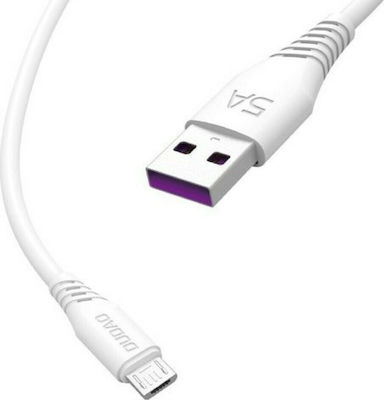 Dudao L2M Regulär USB 2.0 auf Micro-USB-Kabel Weiß 1m 1Stück