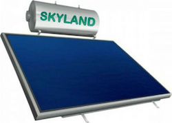 Skyland GL Ηλιακός Θερμοσίφωνας 150 λίτρων Glass Διπλής Ενέργειας με 2.30τ.μ. Οριζόντιο Συλλέκτη