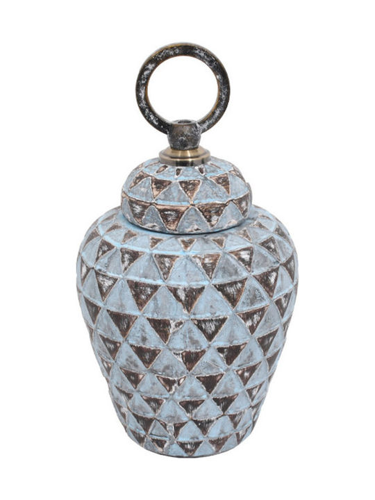 Fylliana Ceramic Vase 14.5x14.5x19cm