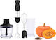 ECG Hand Blender with Inox Rod 750W Black