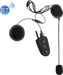 Single Intercom for Riding Helmet with Bluetooth