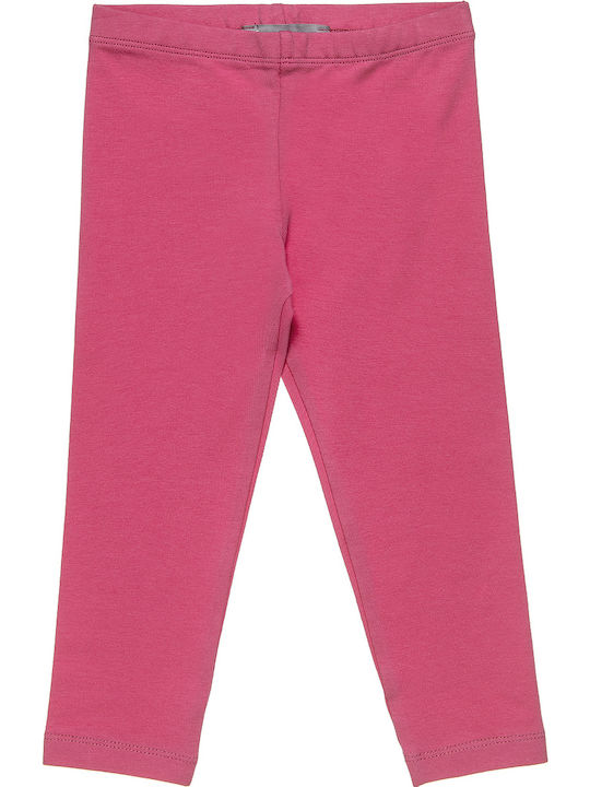 Kinder Leggings Lang Fuchsie