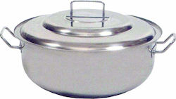 JDS Stainless Steel Pressure Cooker Capacity 31lt with Diameter 45cm and Height 20cm.