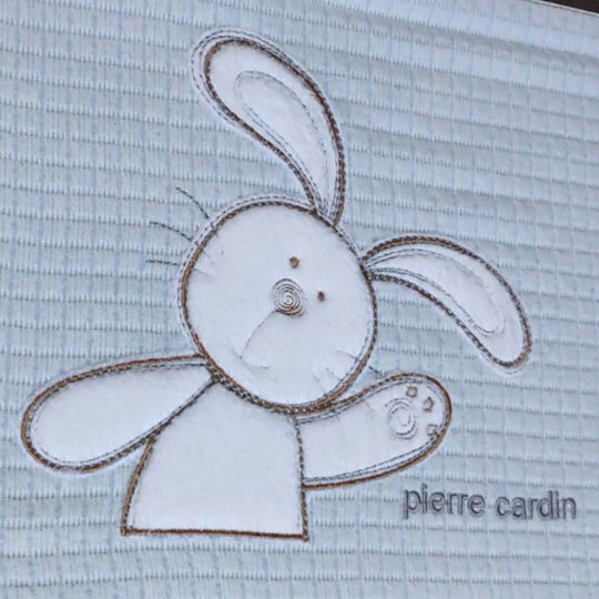 Pierre Cardin Куверта За Детско Легло 125 Pique Светлосиня 100x140см
