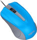 Approx APPOMLITEV2 Ενσύρματο Εργονομικό Ποντίκι Light Blue