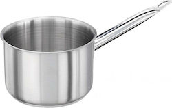 KAPP Exclusive Stainless Sauce Pan Capacity 2.2lt with Diameter 16cm and Height 11cm.