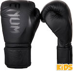 Venum Challenger 2.0 Synthetic Leather Boxing Competition Gloves Black