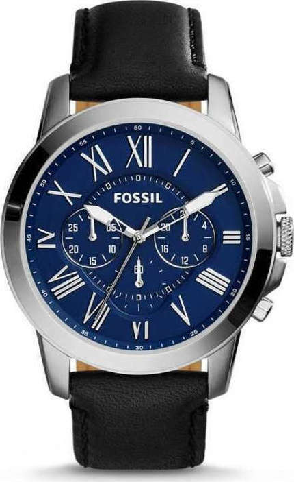 Fossil Grant FS4990 Navy Black Skroutz Gr