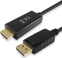 Equip 119390 DisplayPort Masculin - HDMI de Sex Masculin 2m