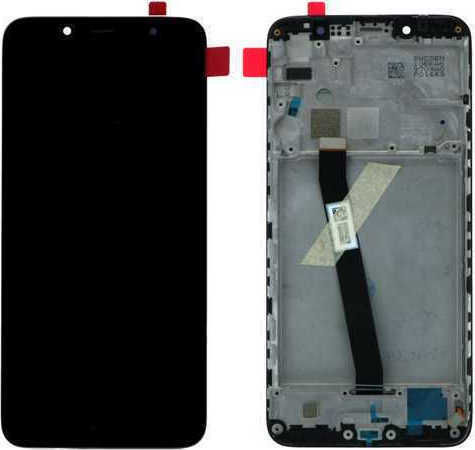 Οθόνη με Μηχανισμό Αφής και Πλαίσιο για Redmi 7A (Μαύρο)