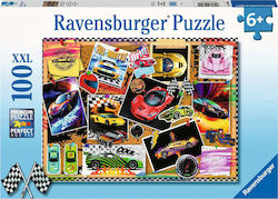 Kinderpuzzle Αγωνιστικά Αυτοκίνητα für 6++ Jahre 100pcs Ravensburger