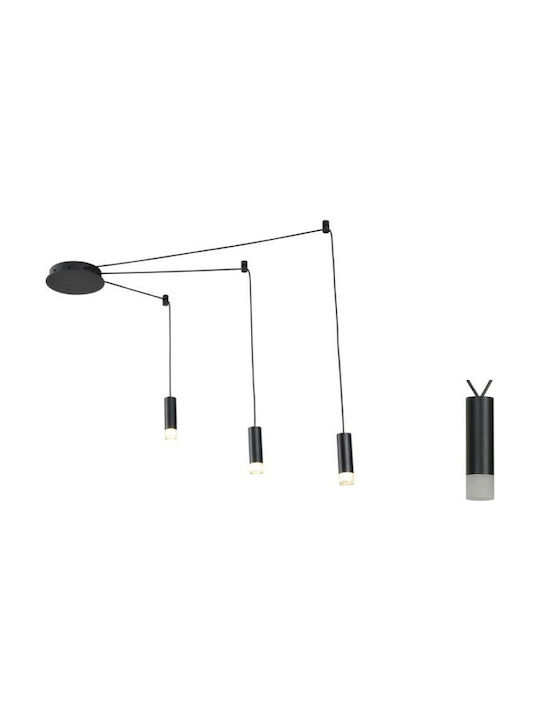 Aca Pendant Light Black with Socket G9