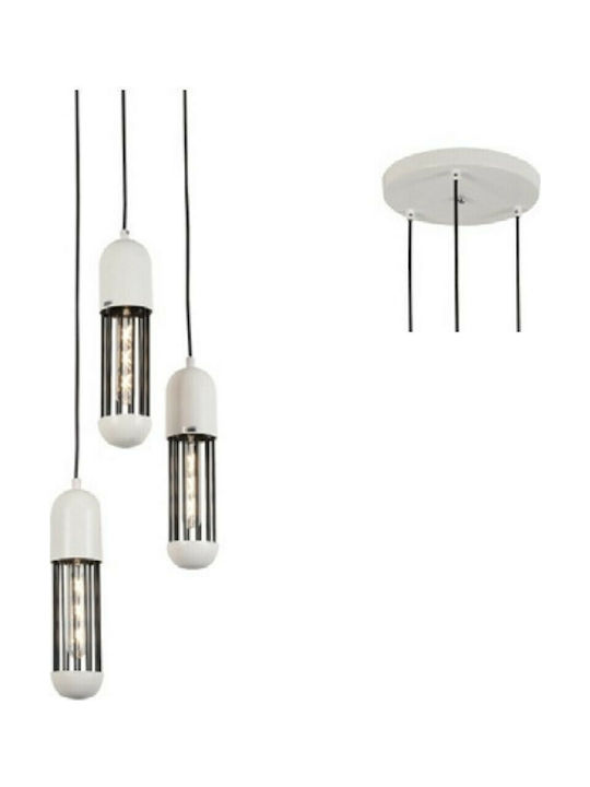 Aca Pendant Light Suspension for Socket E27 Black