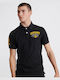 Superdry Classic Superstate Herren Kurzarmshirt Polo Schwarz