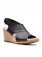 Clarks Lafley Joy Anatomice Platforme dama Negre