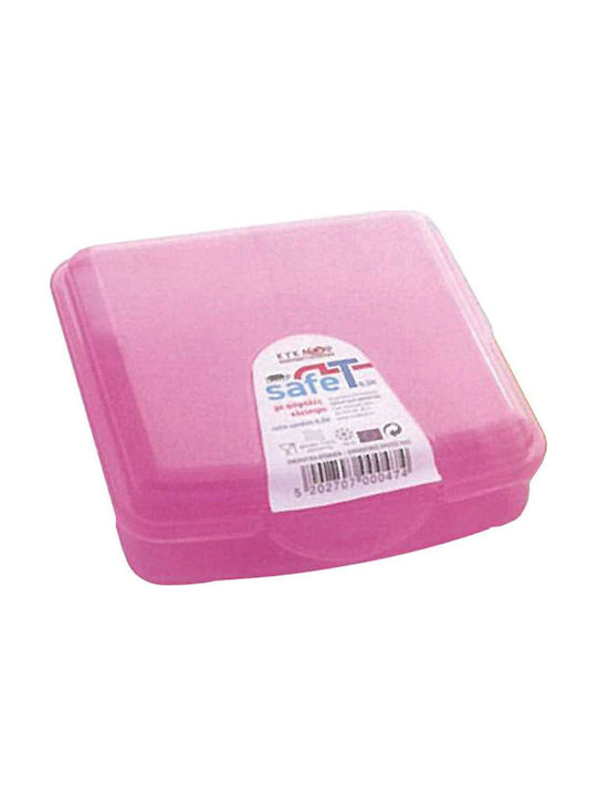 Next Plastic Lunch Box Pink 500ml