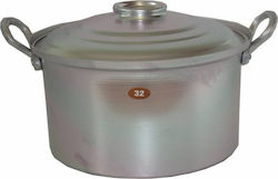 Pressure Cooker Aluminum Capacity 11.5lt with Diameter 25cm.