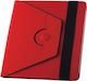 Orbi 360 Flip Cover Synthetic Leather Red (Universal 10")