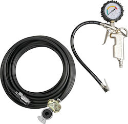 Lampa Air Pressure Gauge with Tyre Inflator Pistol 80bar L9719.2