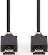 Nedis Cable HDMI male - HDMI male 1m Μαύρο