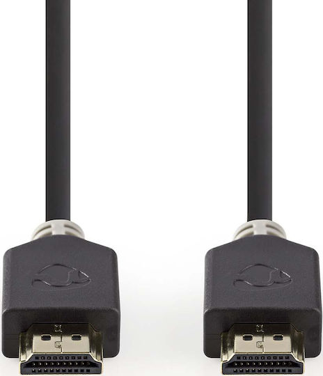 Nedis Cable HDMI male - HDMI male 1m Μαύρο