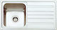 Boloco BL801 Drop-In Spüle Inox Satiniert B86xT50cm Silber