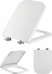 Bormann Plastic Soft Close Toilet Seat White BTW1000 45cm