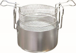 JDS Fryer Aluminum Capacity 8lt with Diameter 26cm and Height 15cm.