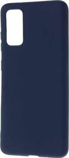 Back Cover Σιλικόνης Navy Μπλε (Galaxy S20)
