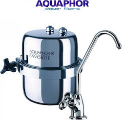 Aquaphor Favorite Wasserfiltrationssystem Unter der Spüle mit Wasserhahn & Ersatzfilter 100668