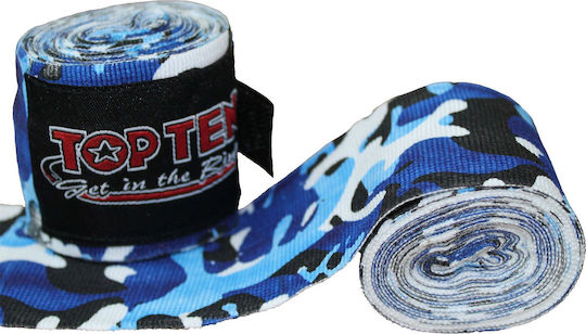 Top Ten 2303 2303 Martial Arts Hand Wraps 2.5m Mehrfarbig