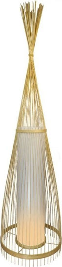V-TAC Vintage Floor Lamp H94xW30cm. with Socket for Bulb E27 Brown