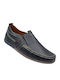 Boxer 21185 Men's Leather Moccasins Blue