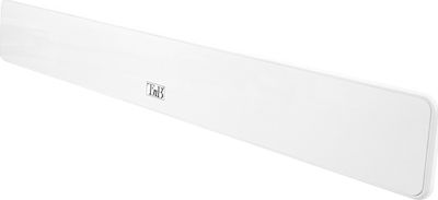 T'nB ANIN03 Innenbereich TV-Antenne (Stromversorgung erforderlich) in Weiß Farbe Verbindung mit Koaxialkabel